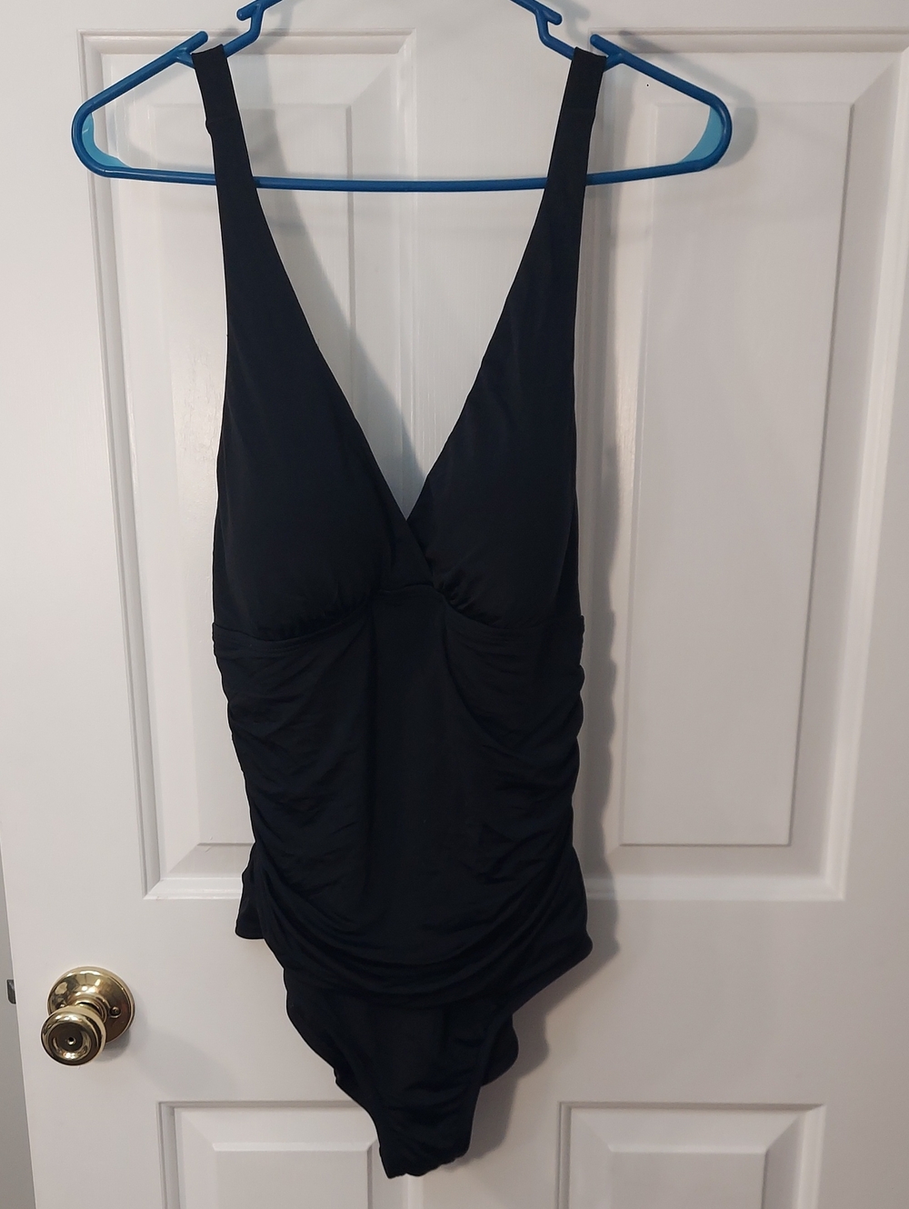 Black One-Piece Bathing Suit